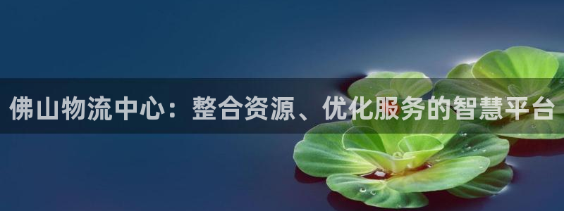 ,优游国际怎么注册账号：佛山物流中心